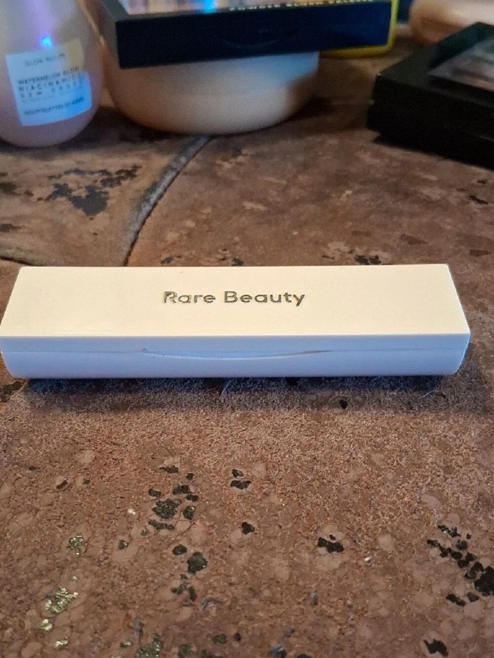 Rare Beauty Eye Cream Stick — White & Gold Logo